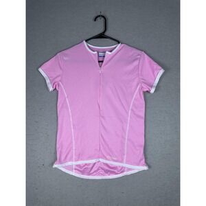 Performance Shirt‎ Womens Medium Delta Chicks Cycling Jersey Bike Embroidered